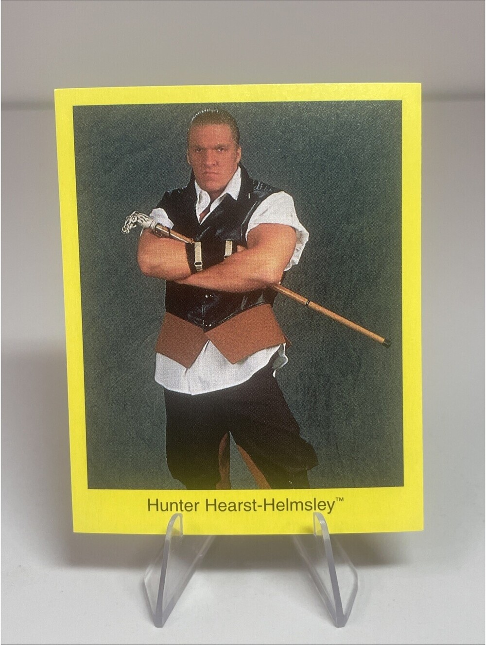 1997 Cardinal World Wrestling Federation Trivia Game - Triple H (RC)